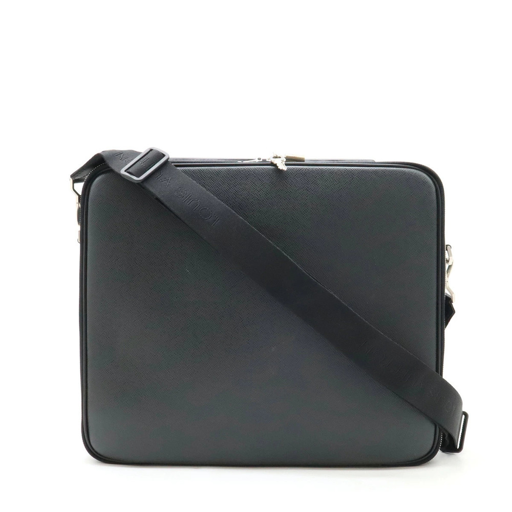 LOUIS VUITTON Taiga Porte Ordinateur Odessa Computer Case Briefcase Ardoise